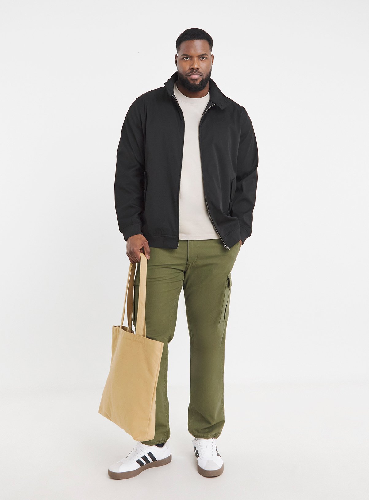 JACAMO Harrington Jacket Black 2XL - Image 3 thumbnail
