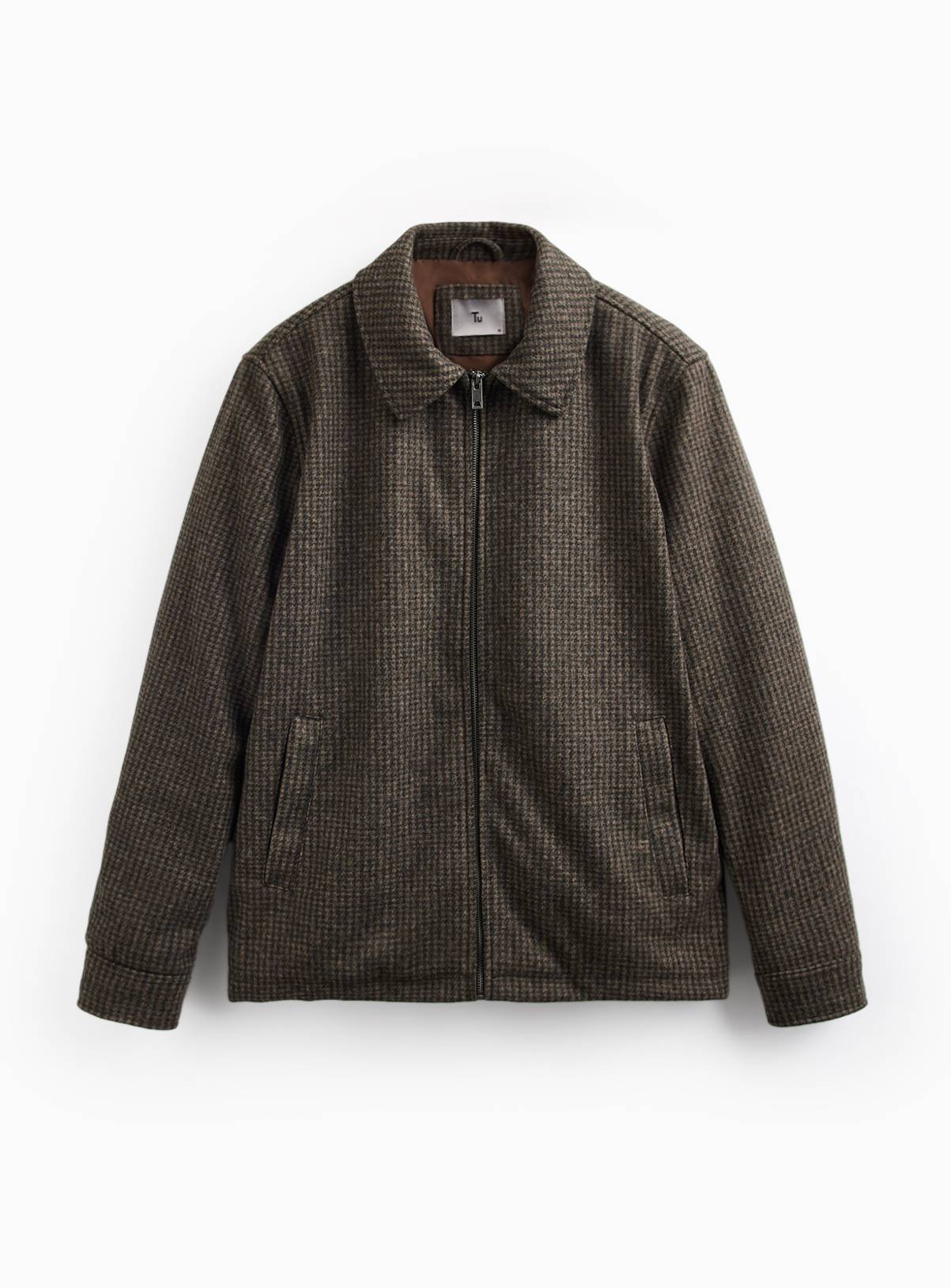 Brown Puppy Tooth Shacket XXXXL - Image 4