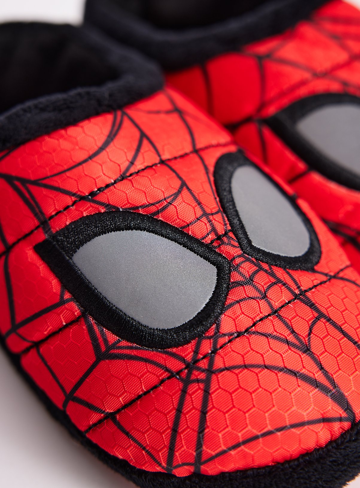 Spider-Man Red & Blue Cupsole Mule Slippers 8-9 Infant - Image 3 thumbnail