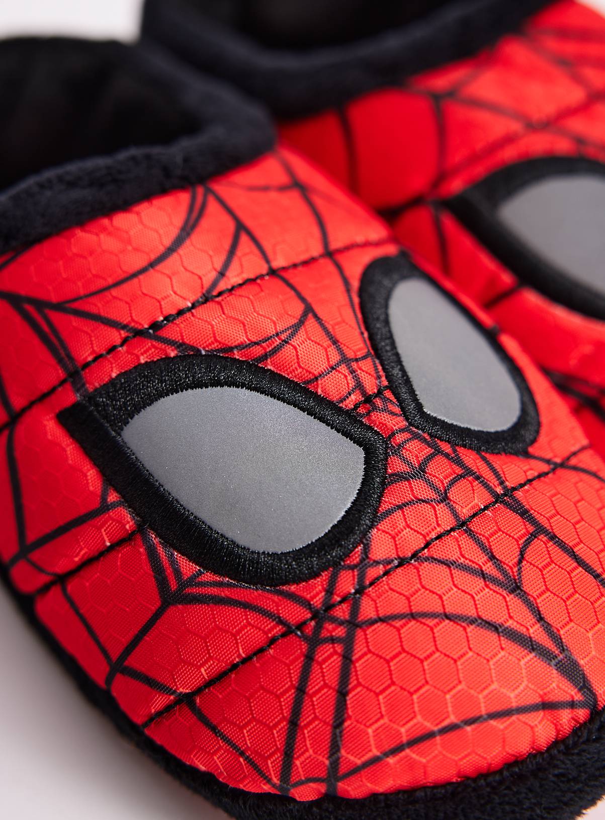 Spider-Man Red & Blue Cupsole Mule Slippers 8-9 Infant - Image 3