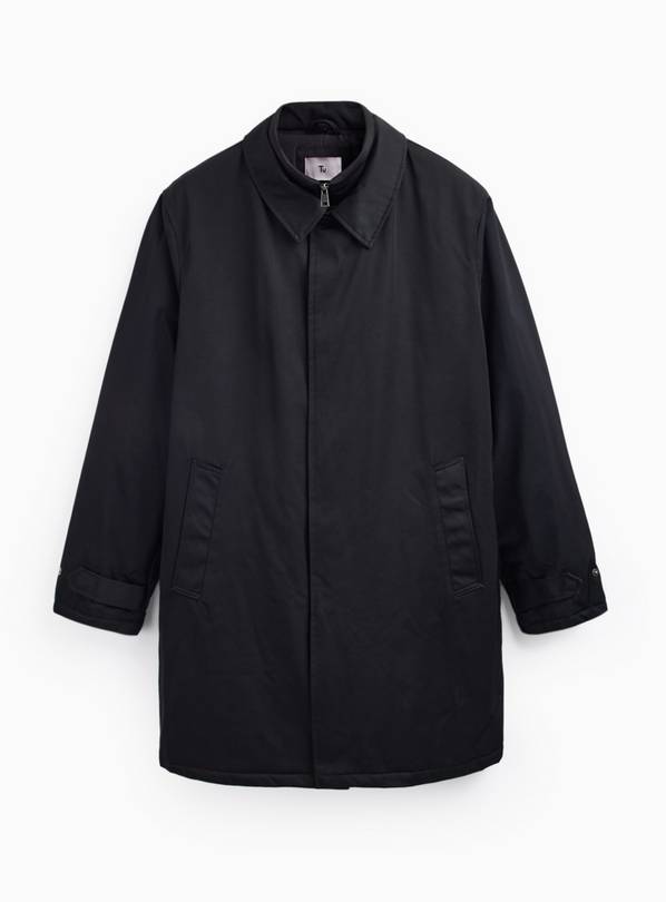 Black Hybrid Longline Coat S