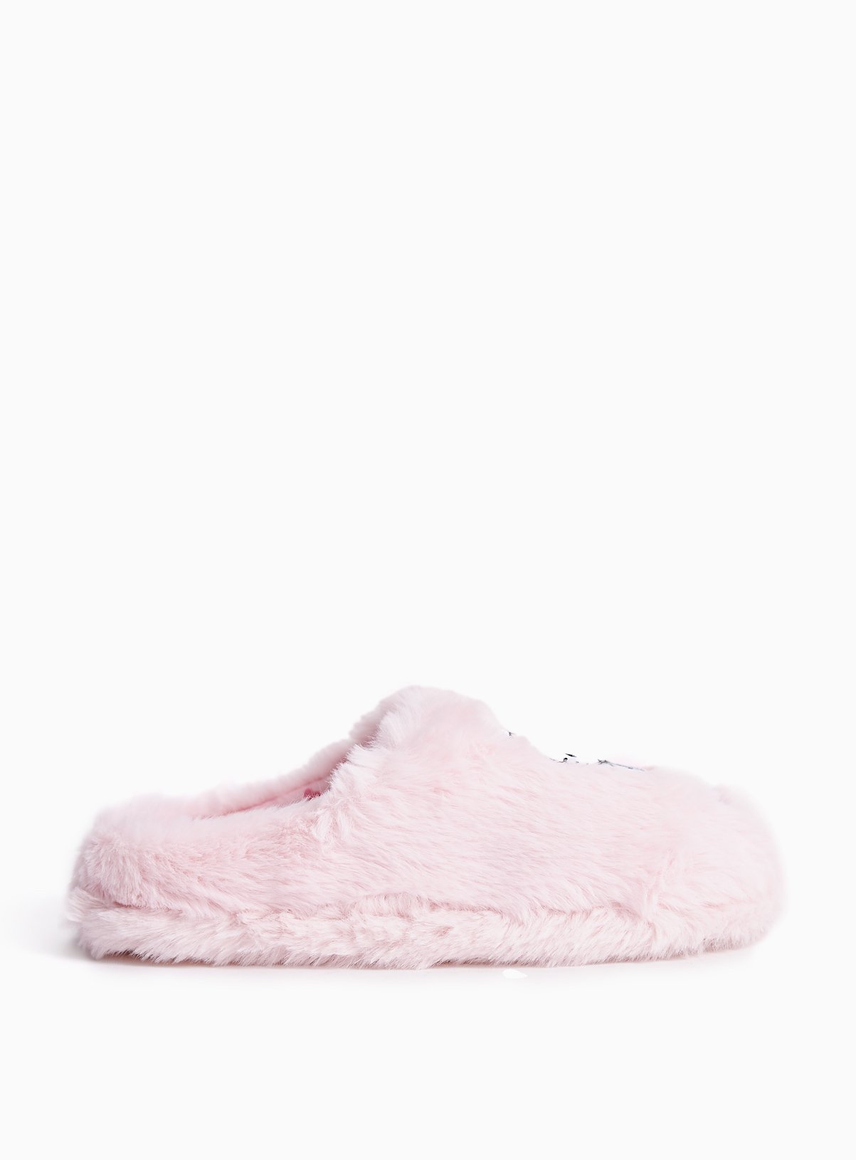 Hello Kitty Pink Embroidered Mule Slippers 10-11 Infant - Image 2 thumbnail