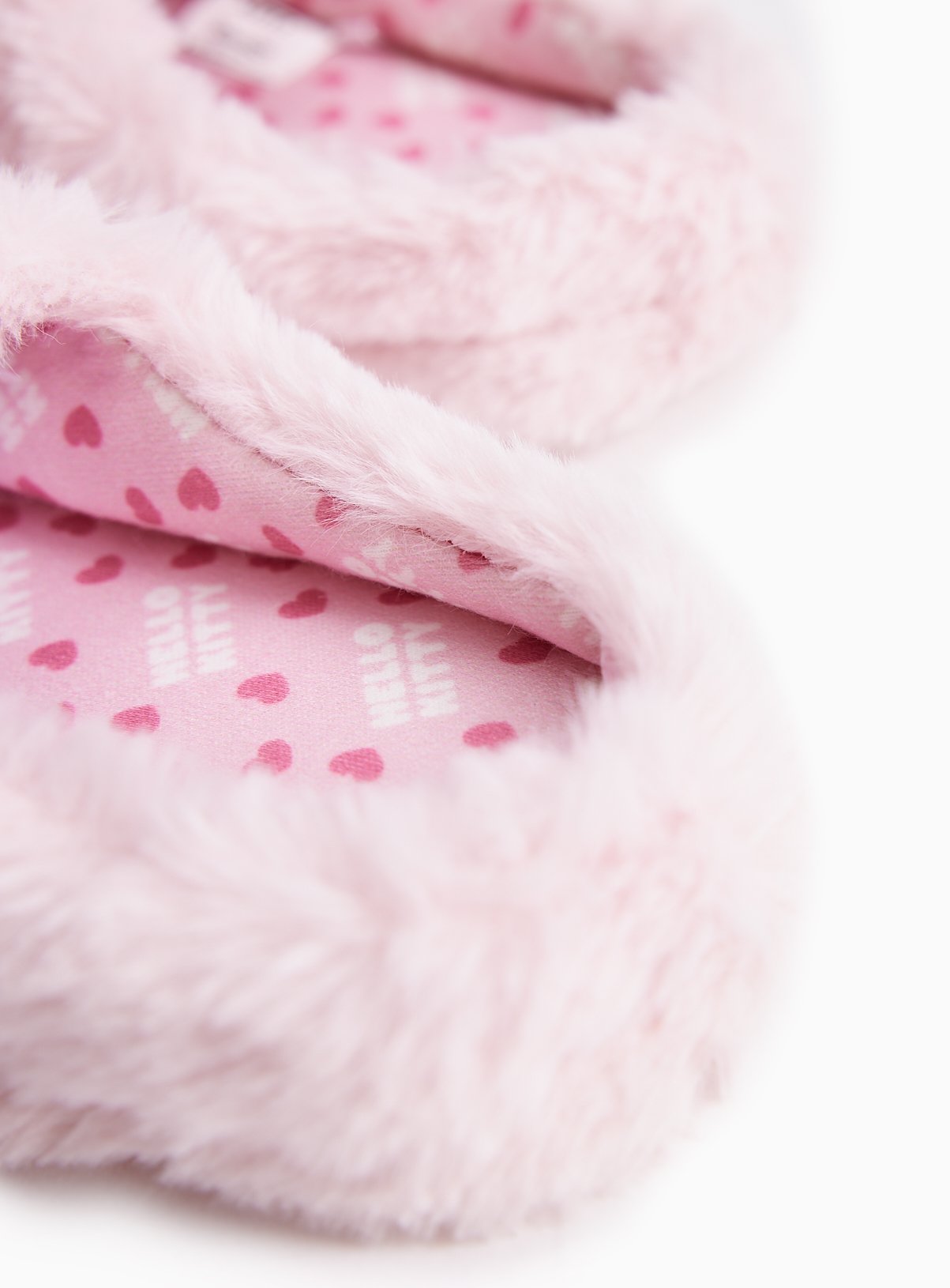 Hello Kitty Pink Embroidered Mule Slippers 10-11 Infant - Image 4 thumbnail