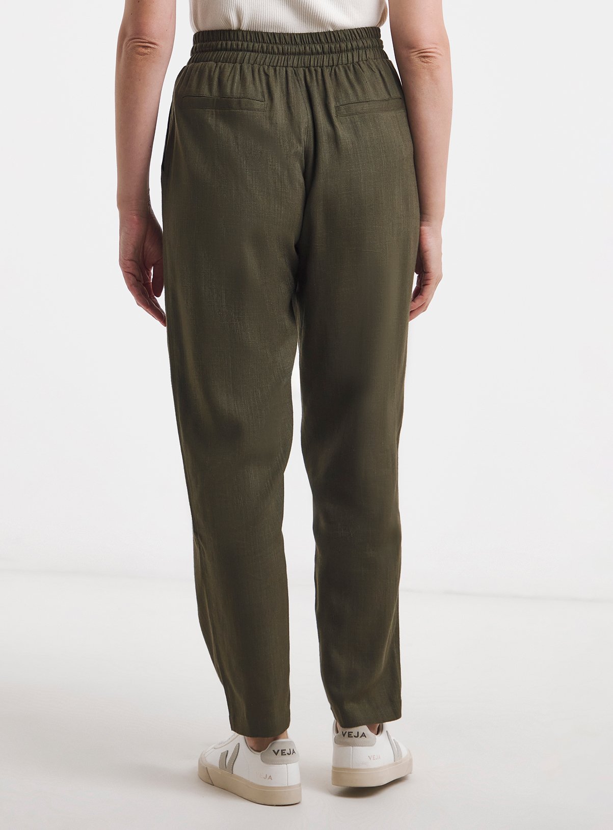 JD WILLIAMS Linen Mix Tapered Trouser 32 - Image 2 thumbnail