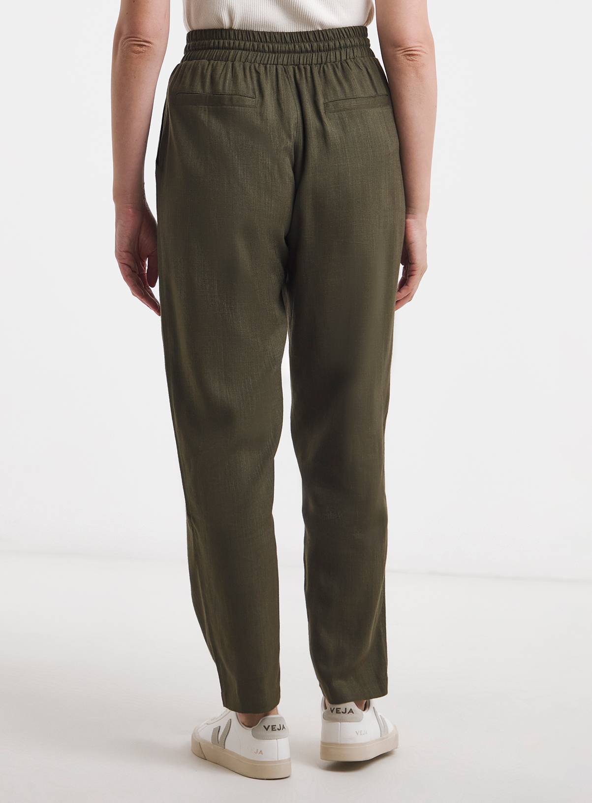 JD WILLIAMS Linen Mix Tapered Trouser 32 - Image 2