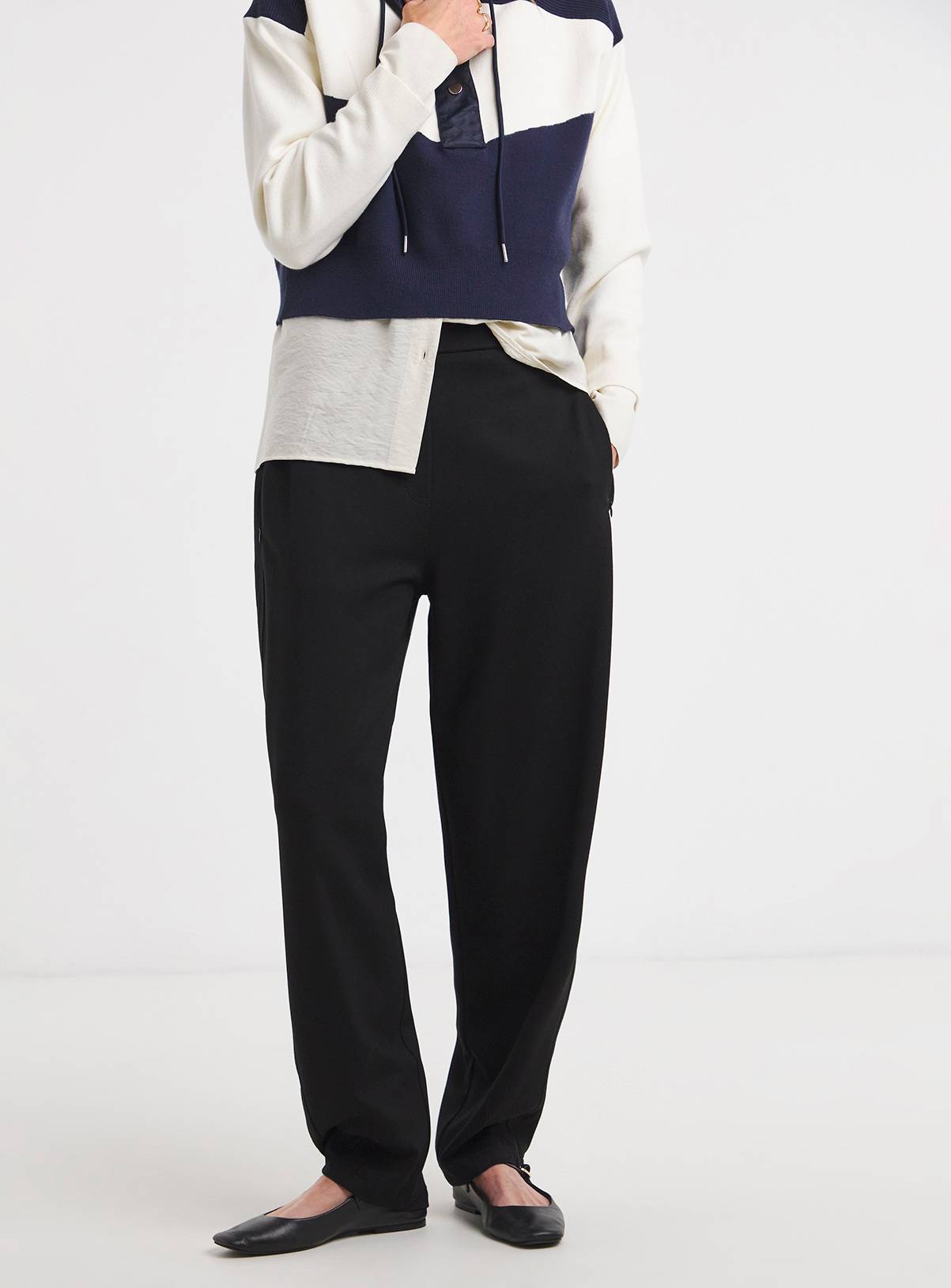 JD WILLIAMS Anthology Smart Ponte Barrel Trouser 8 - Image 1