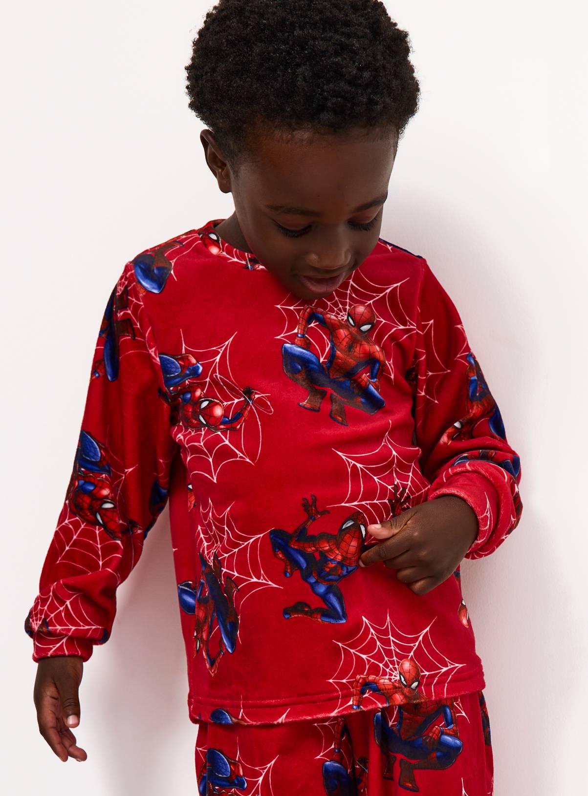 Red Disney Spider-Man Pyjamas 2-3 years - Image 2