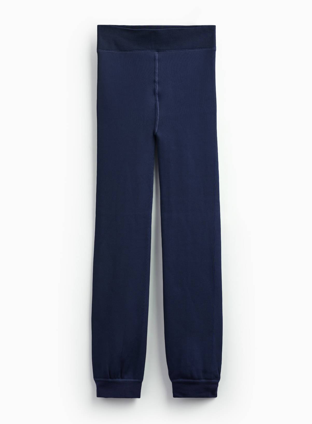 Navy Thermal Faux Fur Lined Leggings S - Image 3