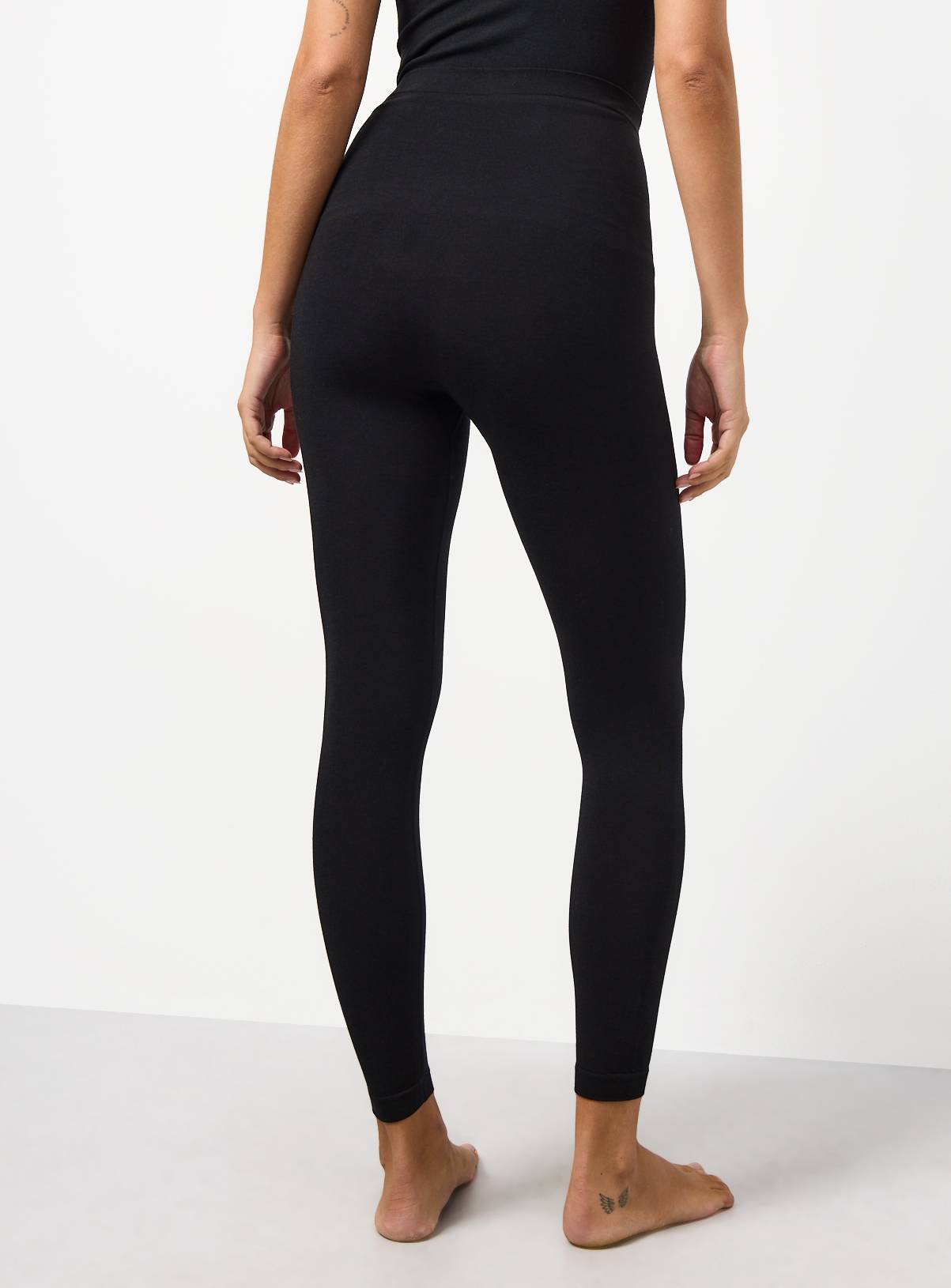 Black Smoothform™ Shaping Thermal Leggings M - Image 5