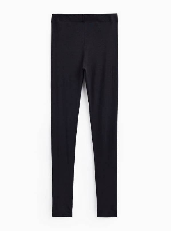 Black Thermal Leggings XL