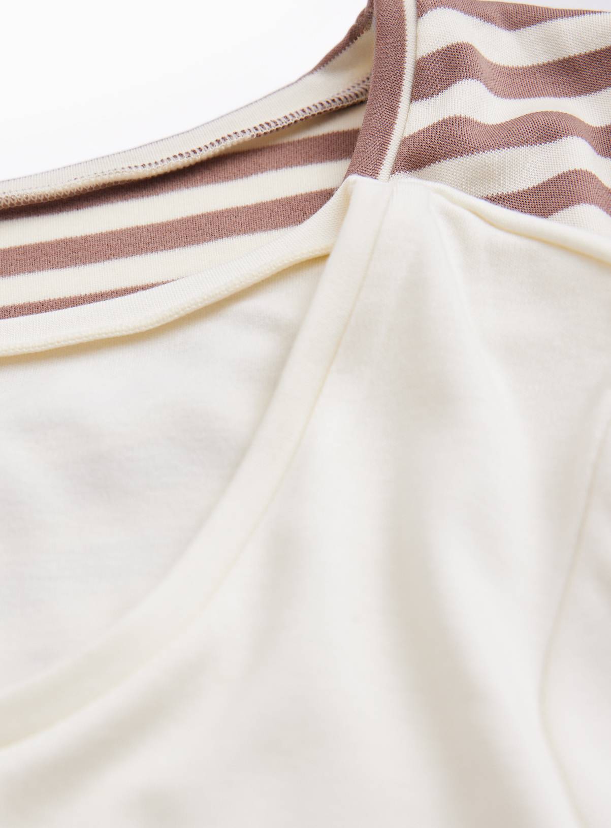 Cream Thermal Long Sleeve Top 2-Pack L - Image 4