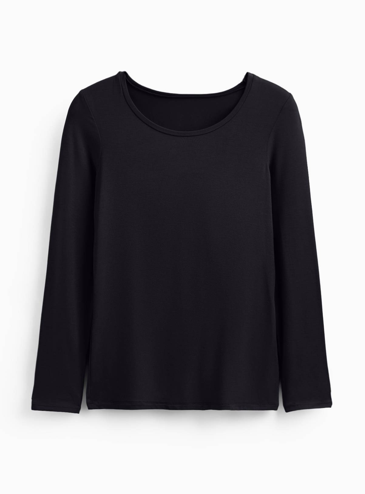 Black Base Layer Long Sleeve Tops 2-Pack XL - Image 3