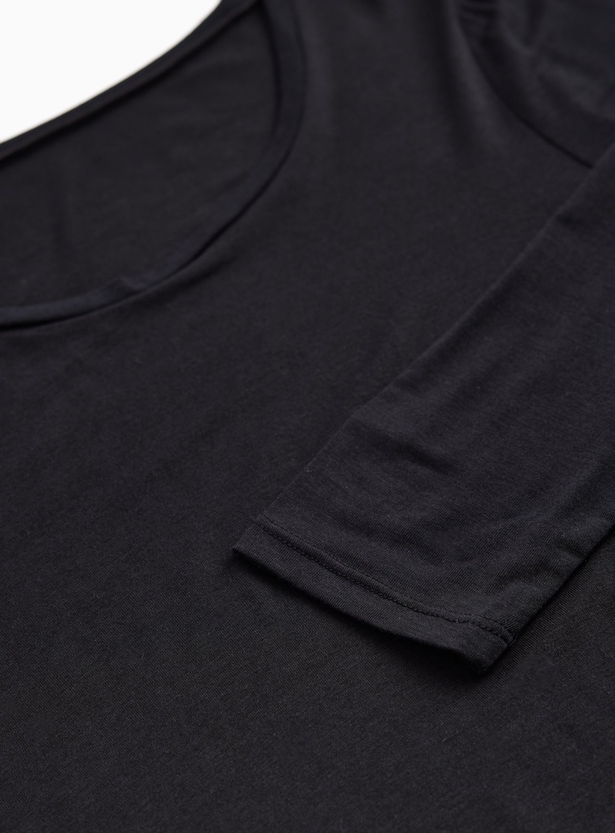 Black Base Layer Long Sleeve Tops 2-Pack XL - Image 4 thumbnail