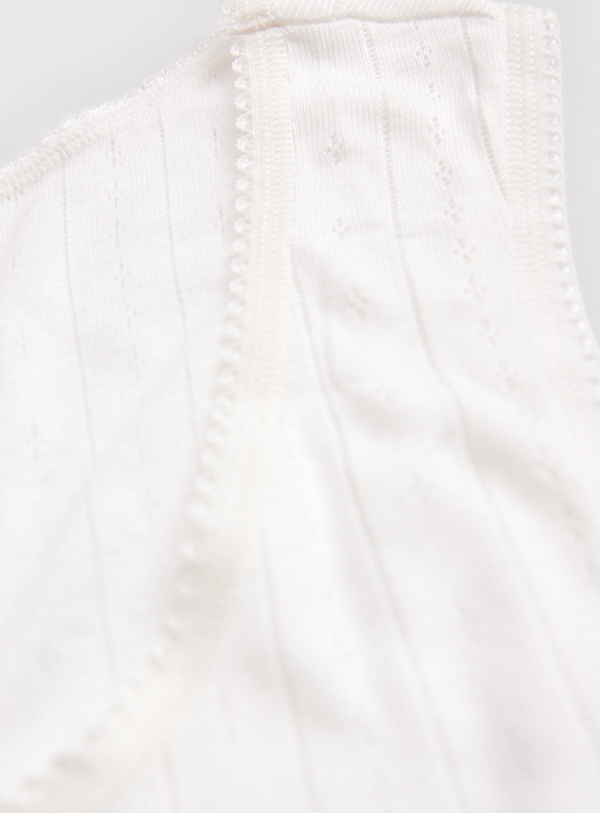 Cream Thermal Vest Tops 2-Pack XS - Image 4 thumbnail