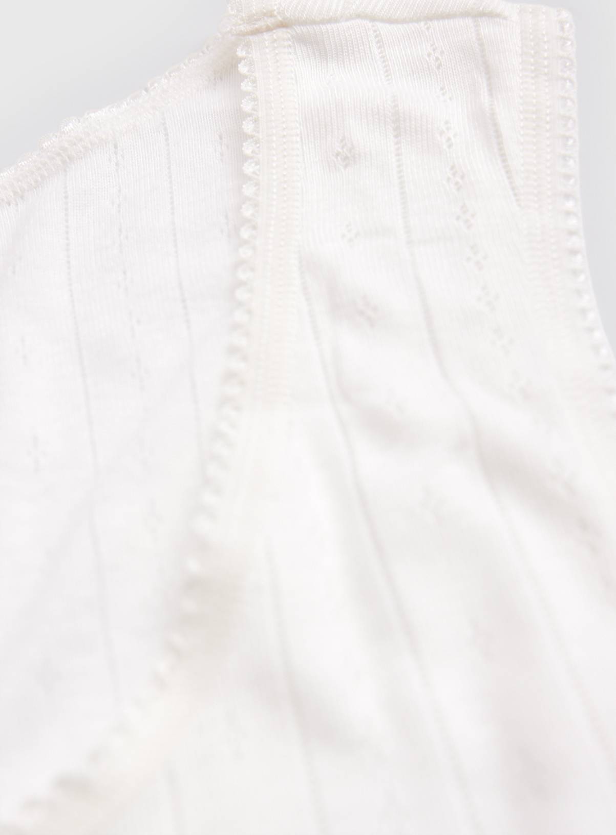 Cream Thermal Vest Tops 2-Pack XS - Image 4
