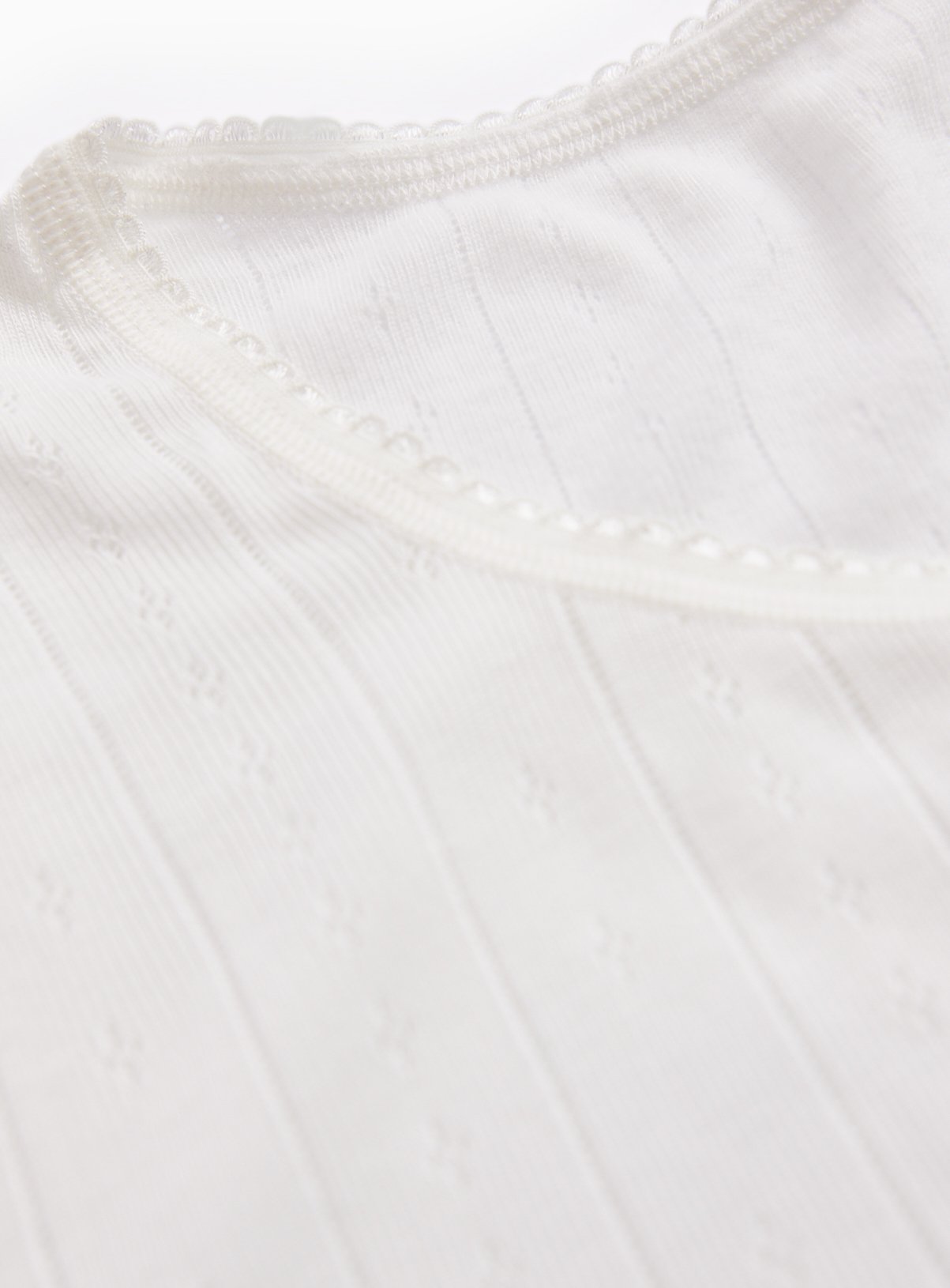 Cream Thermal Leggings M - Image 4 thumbnail
