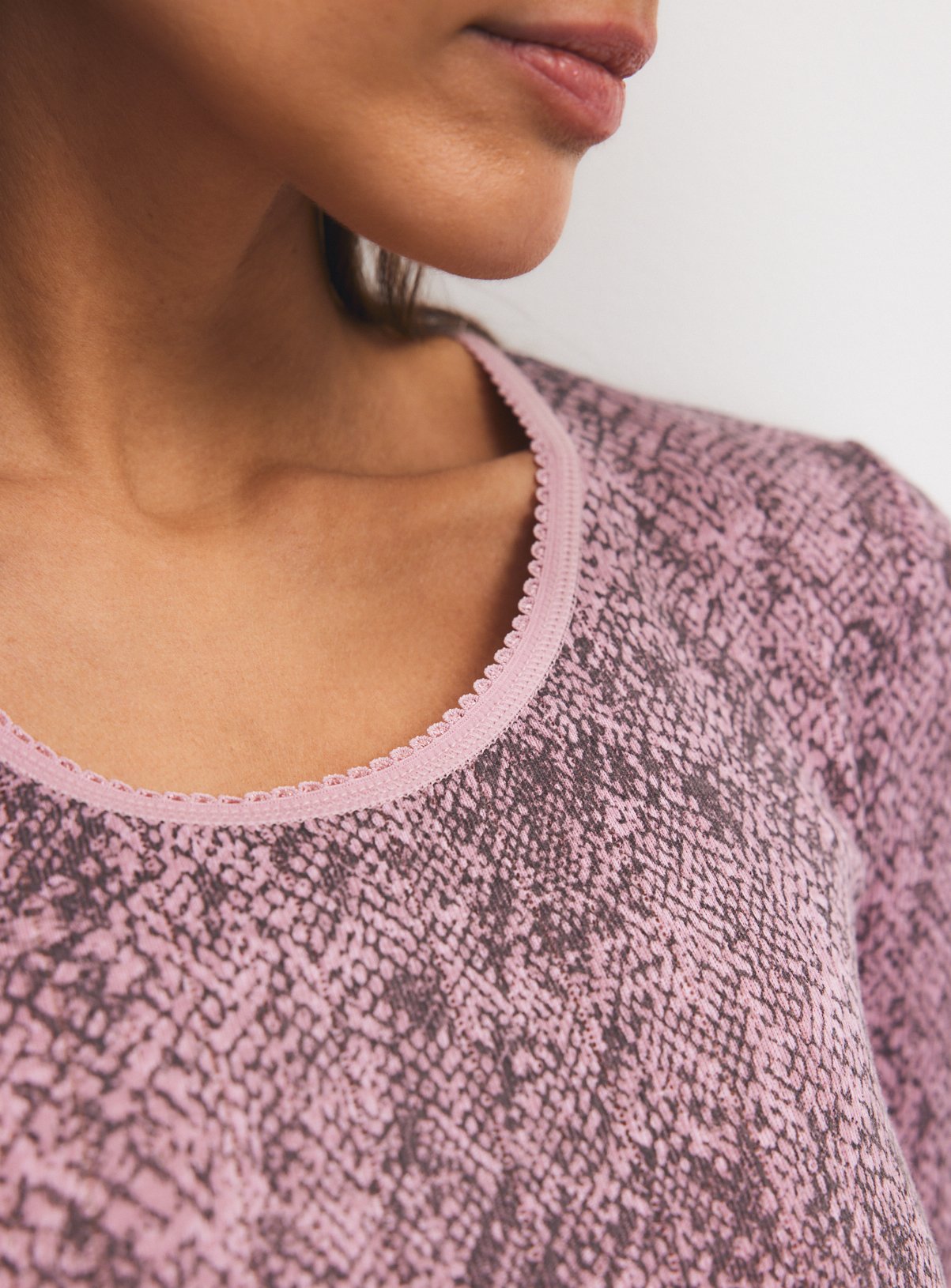 Pink Thermal Long Sleeve Tops 2-Pack XL - Image 2 thumbnail