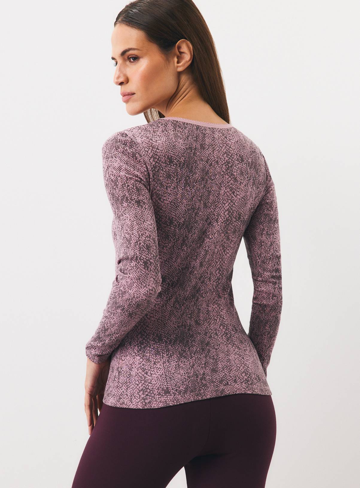 Pink Thermal Long Sleeve Tops 2-Pack XL - Image 5