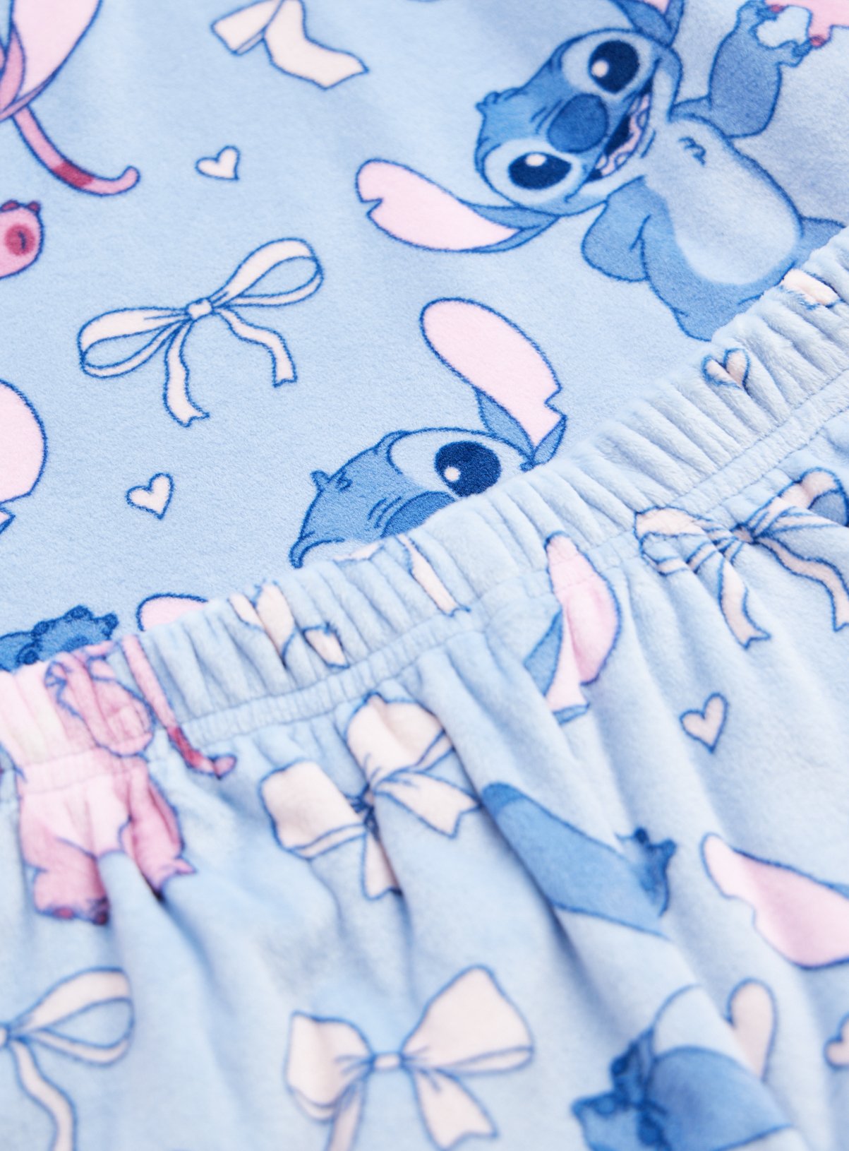 Disney Lilo & Stitch Slinky Fleece Pyjama Set 5-6 years - Image 2 thumbnail