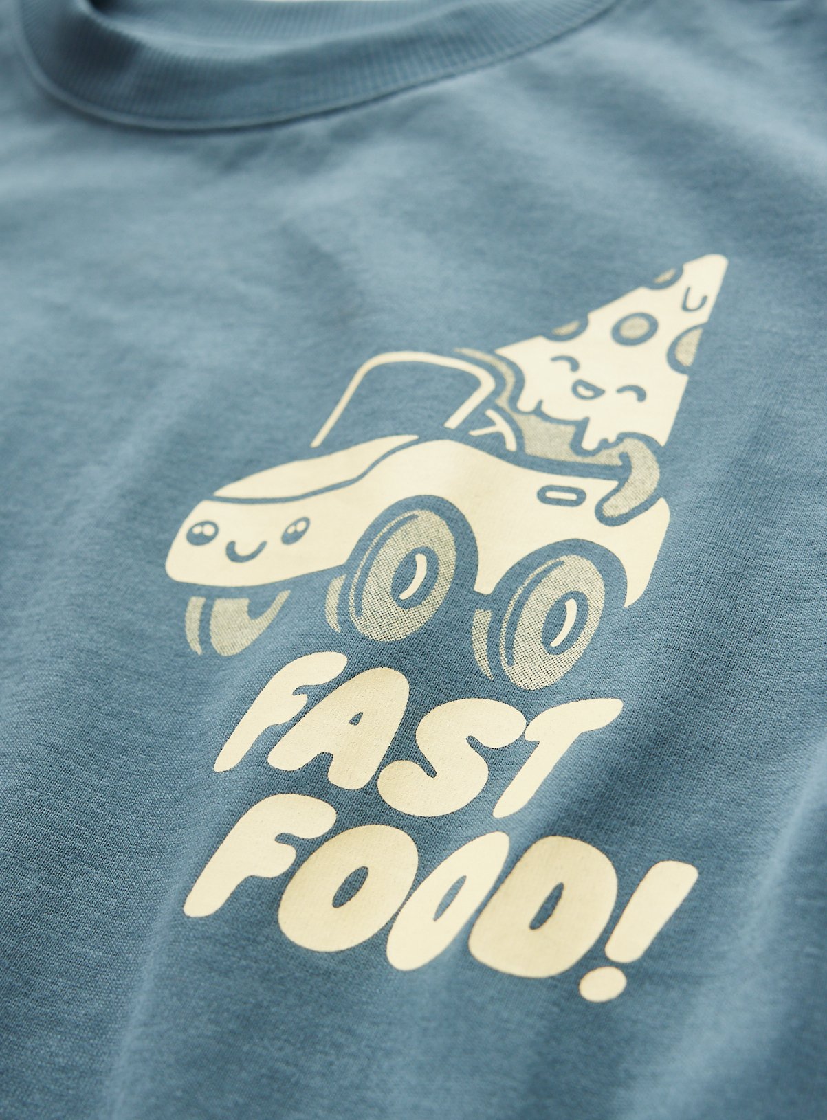 Teal Fast Food Logo Long Sleeve Top 2-3 years - Image 2 thumbnail