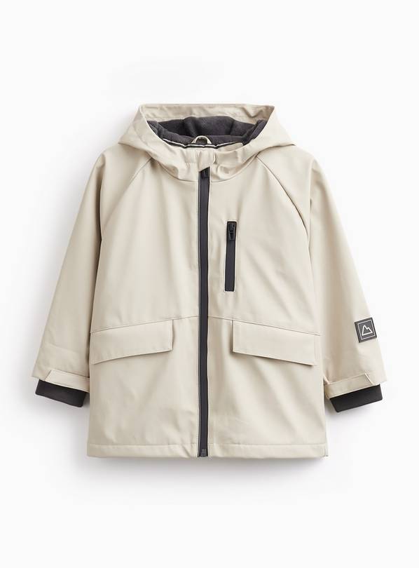 Green Rubber Hooded Mac 2-3 years