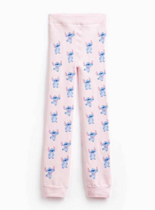 Disney Stitch Thermal Faux Fur Lined Leggings 3-4 years
