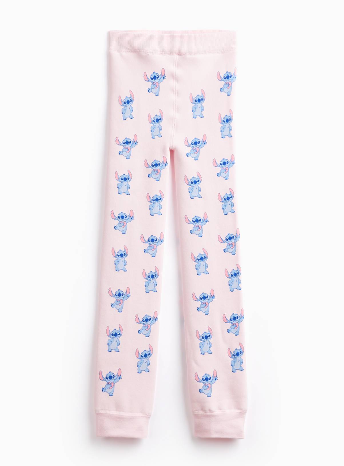Disney Stitch Thermal Faux Fur Lined Leggings 11-12 years - Image 1