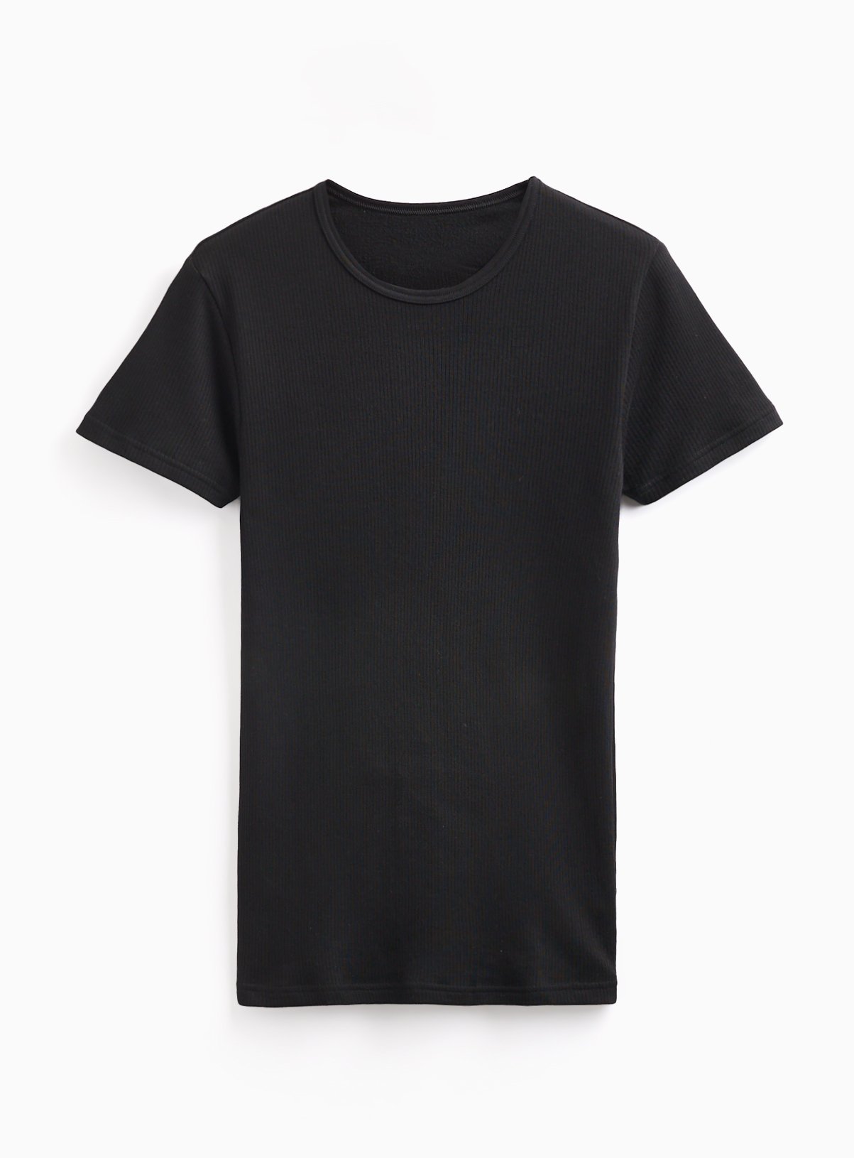 Black Thermal Short Sleeve Top XL - Image 3 thumbnail