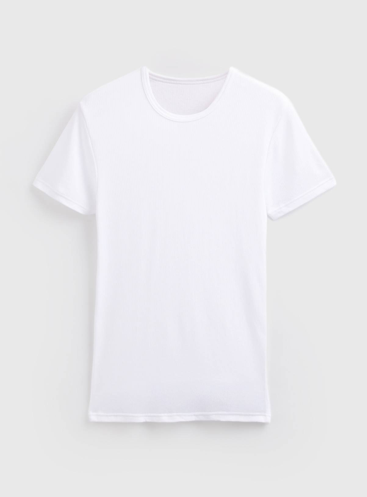 White Thermal Max Warmth Short Sleeve Top S - Image 1