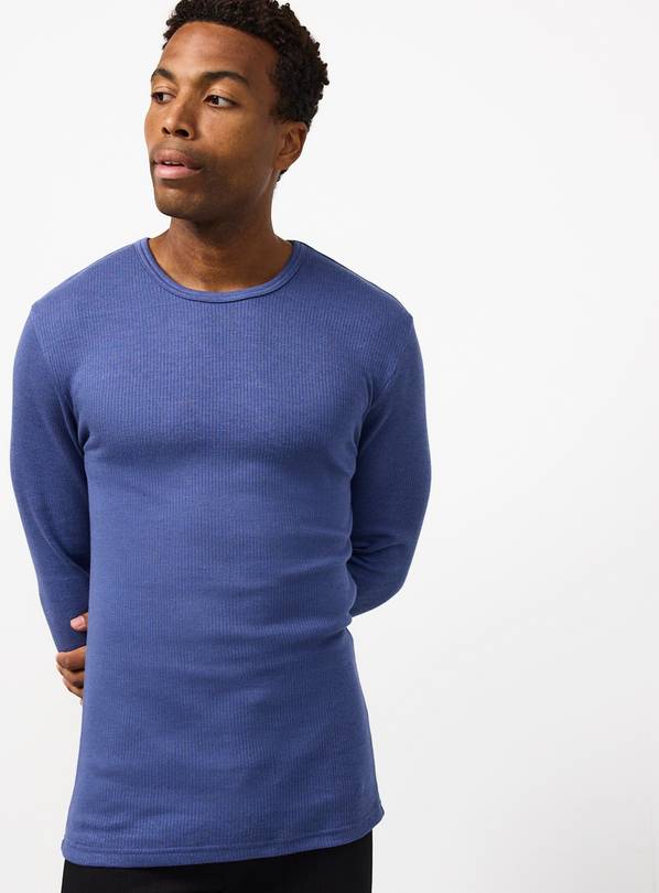 Blue Thermal Maximum Warmth Long Sleeve Top M