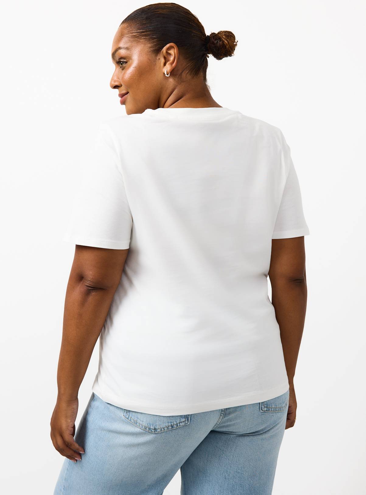 White Ramones Graphic Regular Fit T-Shirt 14 - Image 3