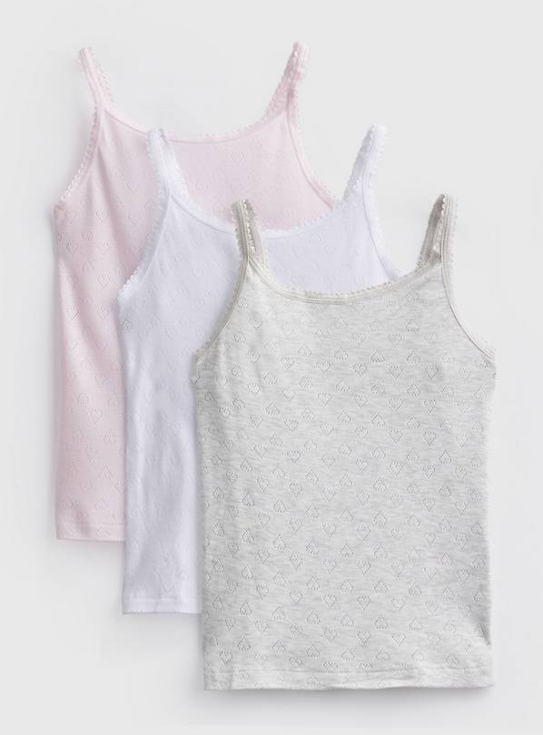 Thermal Pointelle Camis 3 Pack 3-4 years