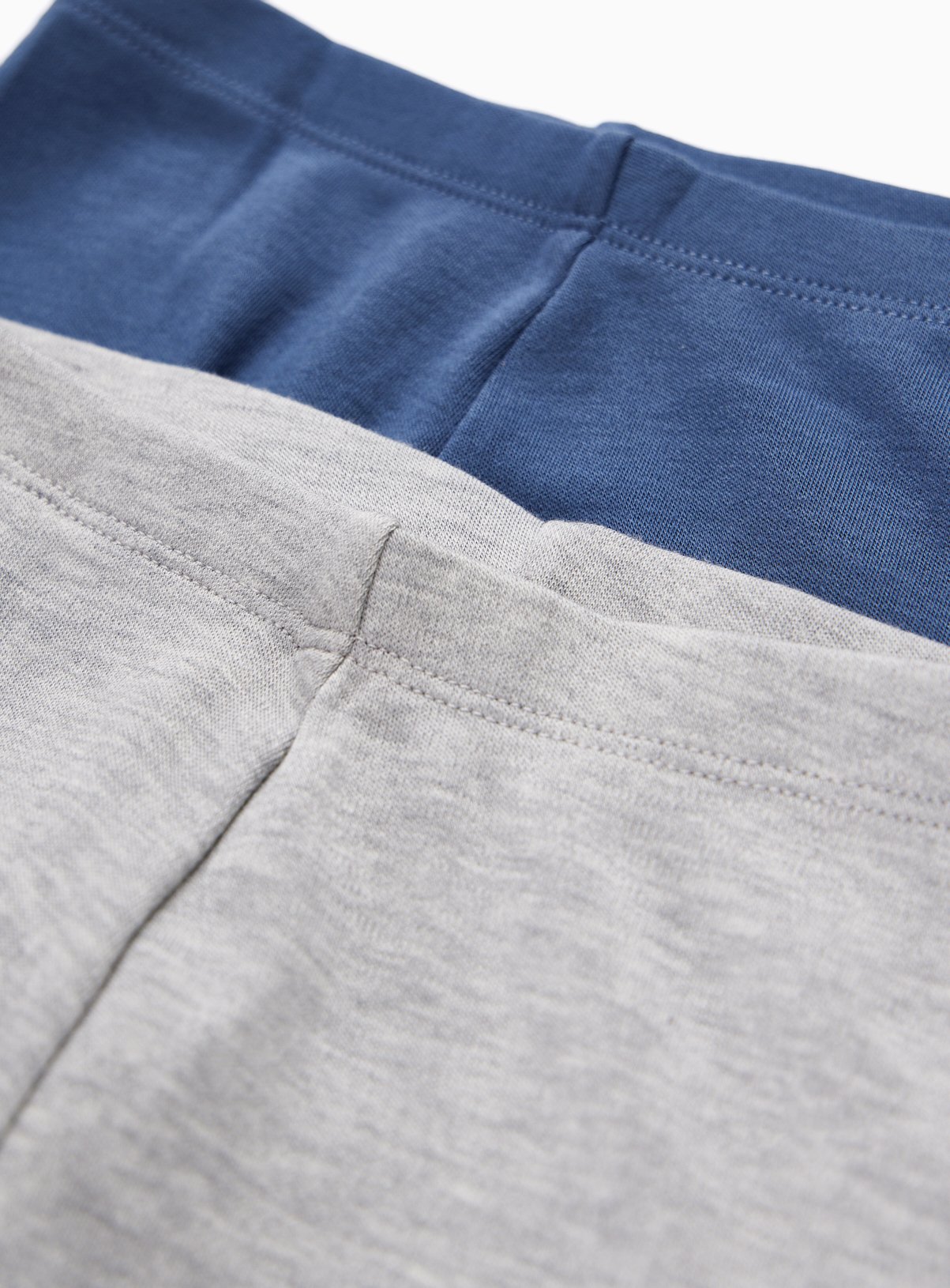 Blue & Grey Thermal Leggings 2 Pack  8-9 years - Image 2 thumbnail