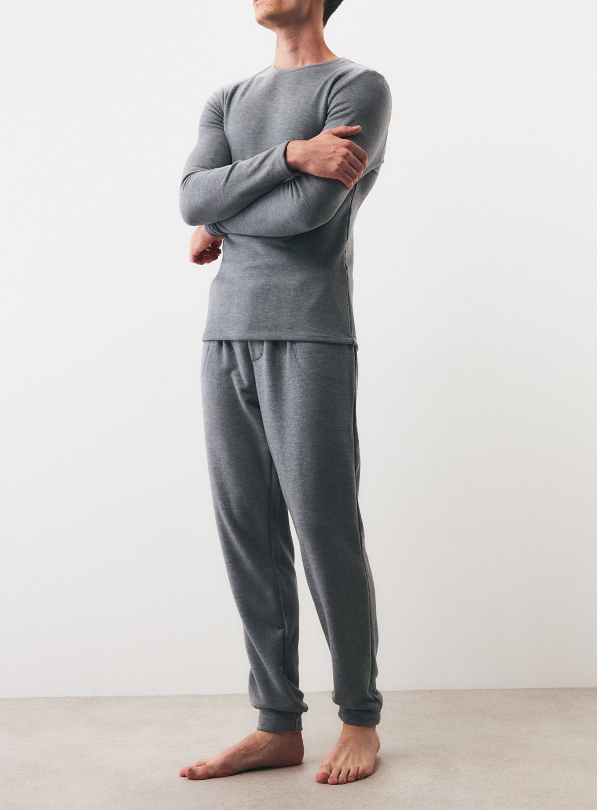 Grey Thermal Max Warmth Joggers M - Image 2 thumbnail