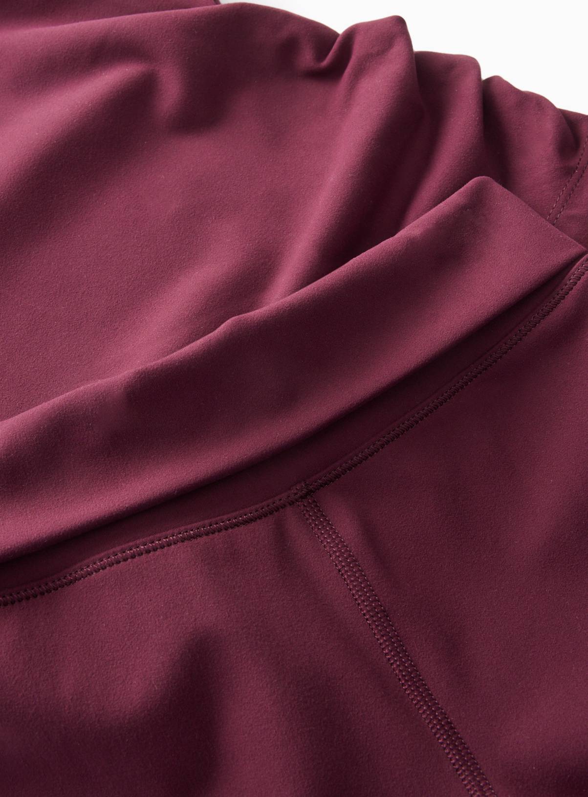 Burgundy Active T-Shirt and Shorts Set 8 years - Image 2