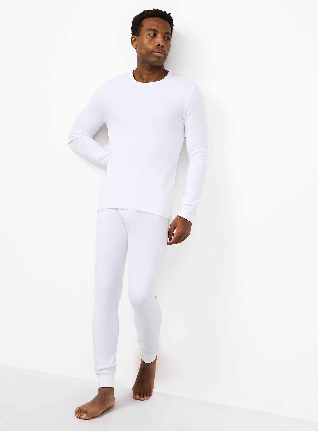 White Thermal Long Johns XXXL - Image 2 thumbnail