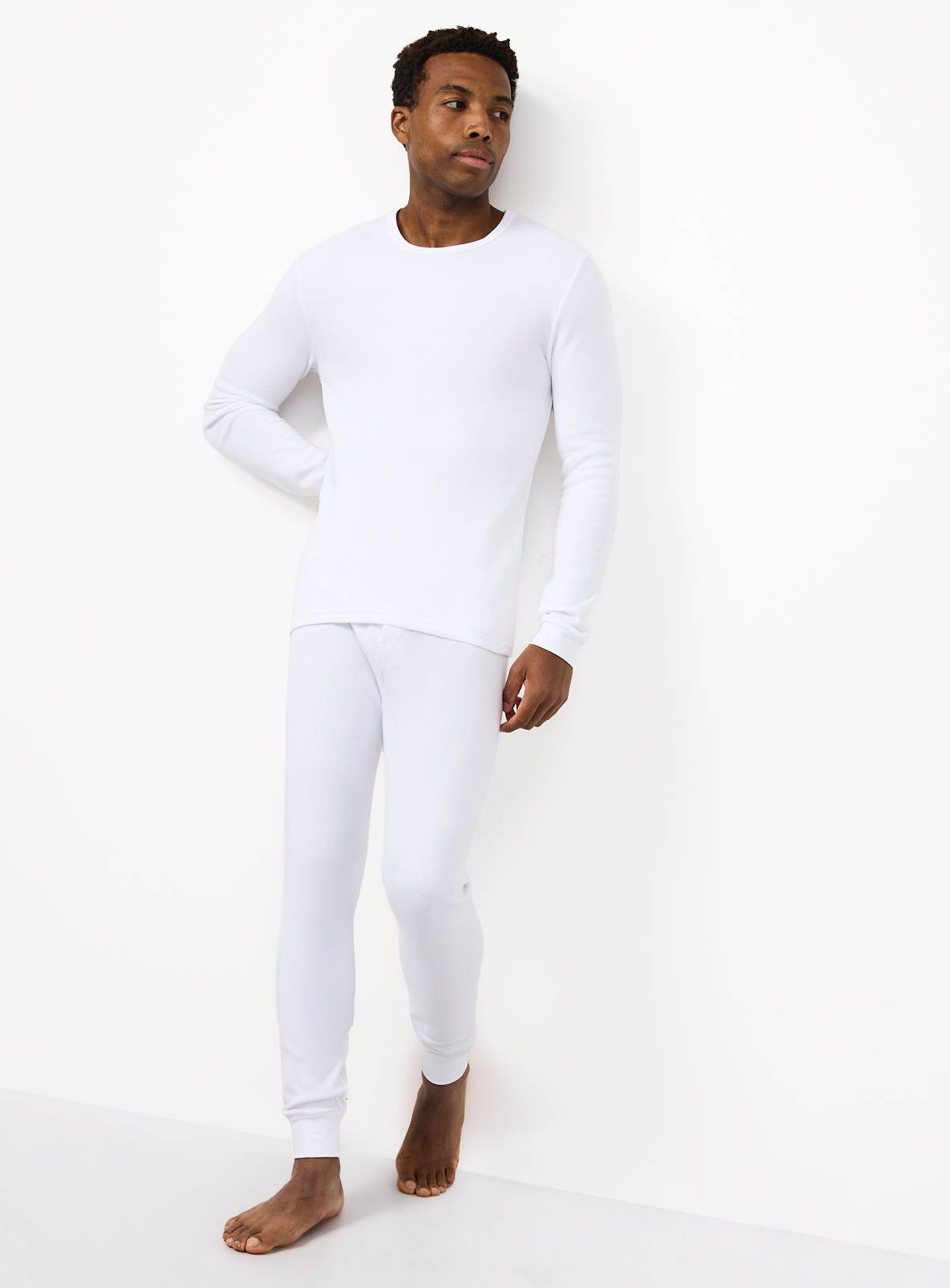 White Thermal Long Johns XXXL - Image 2