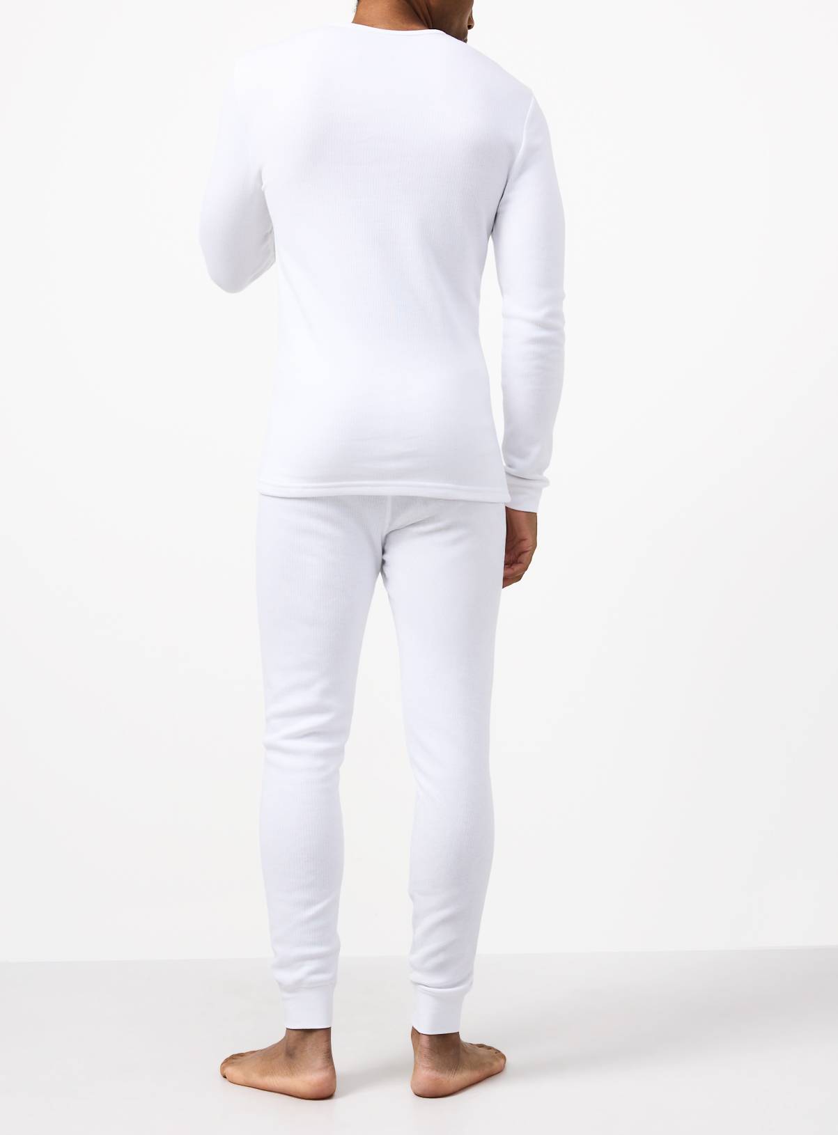 White Thermal Long Johns XXXL - Image 5