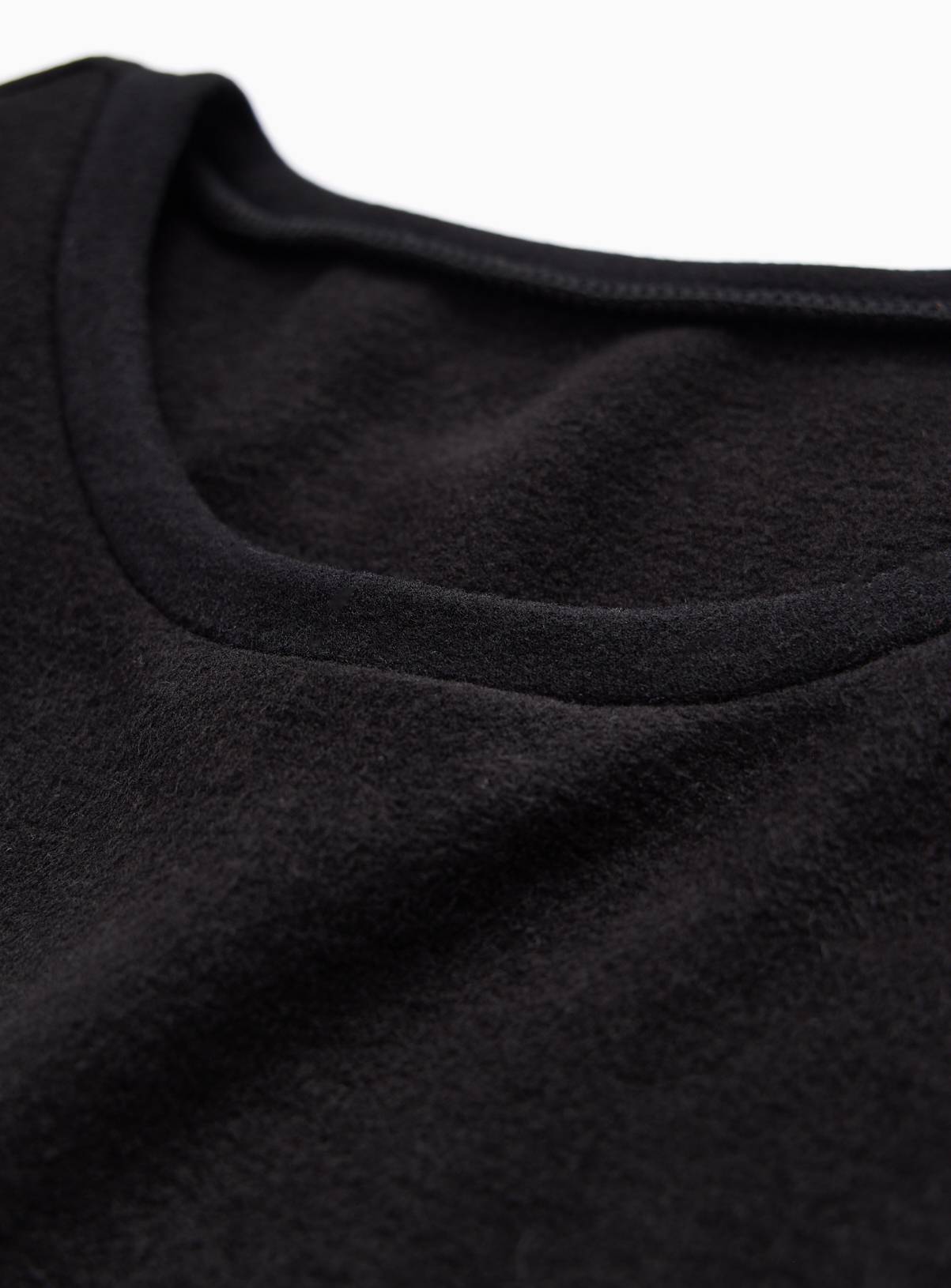 Black Maximum Warmth Thermal Fleece Crewneck Top XL - Image 4