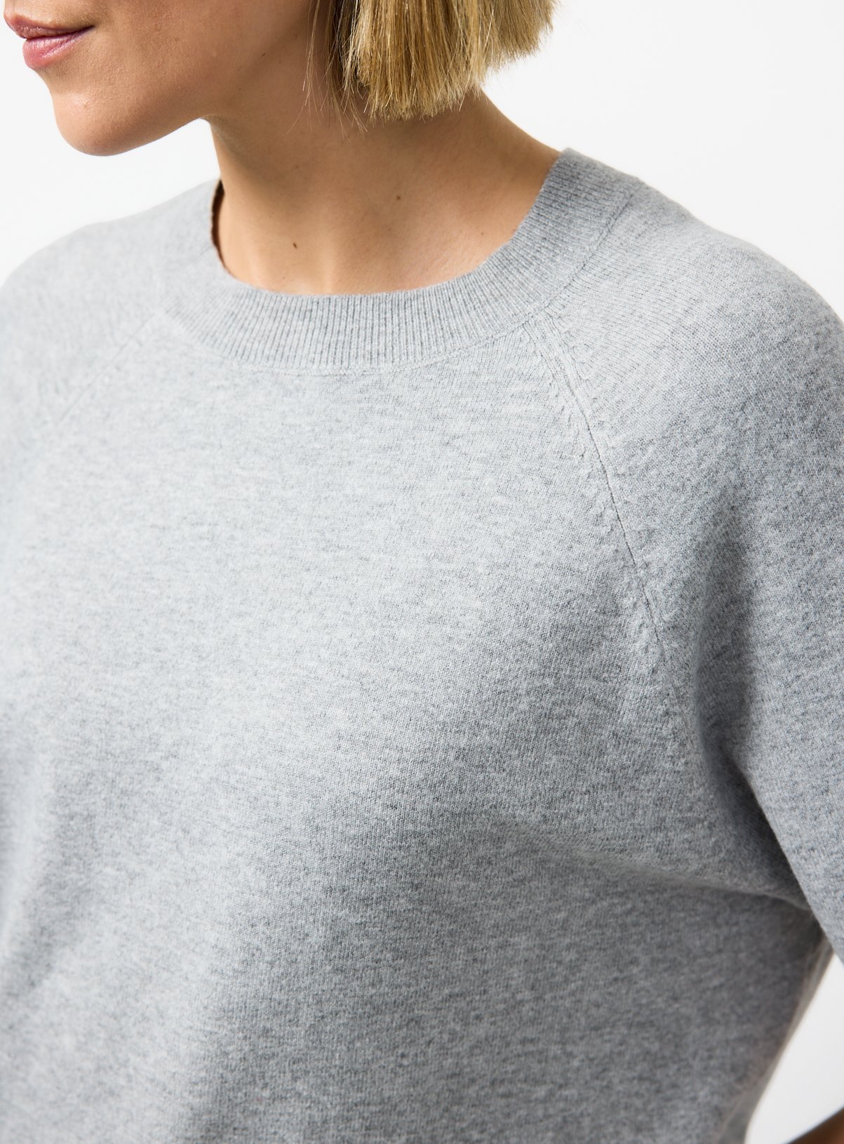 Grey Knitted T-Shirt 14 - Image 3 thumbnail