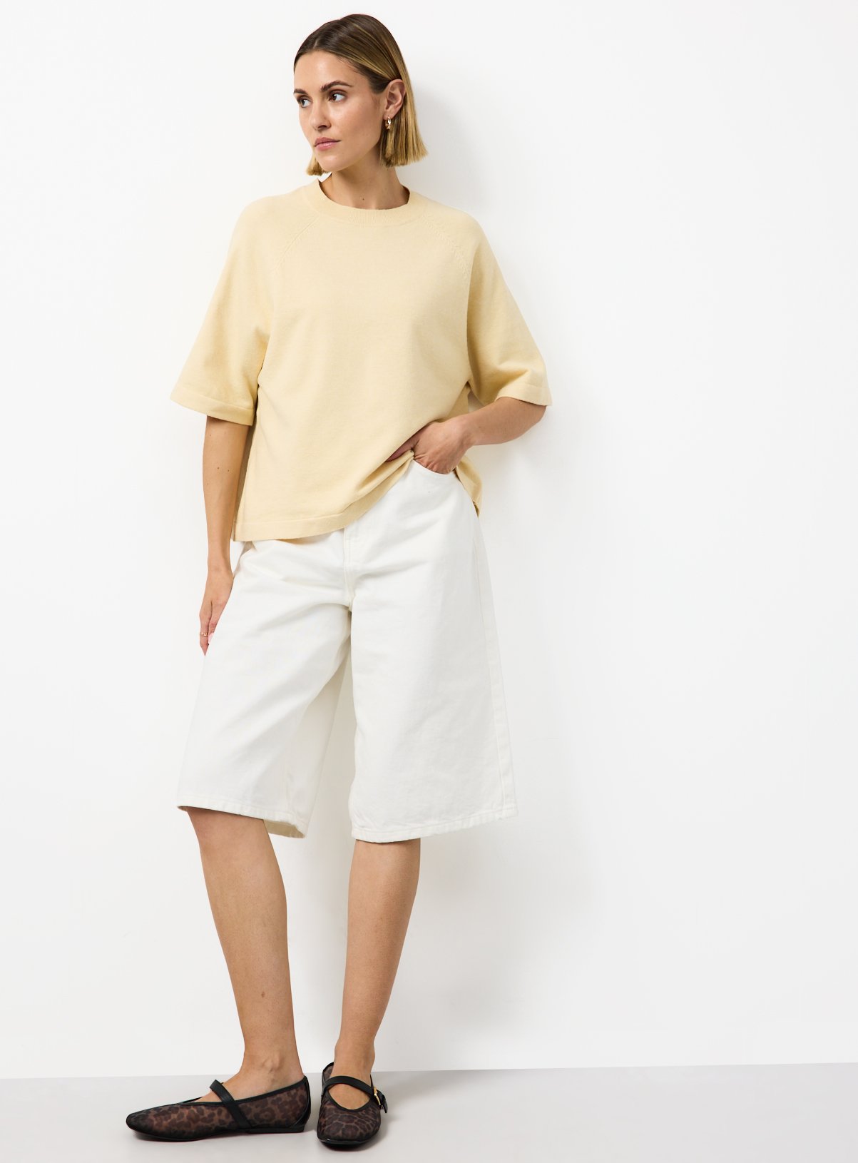 Yellow Knitted T-Shirt 20 - Image 2 thumbnail