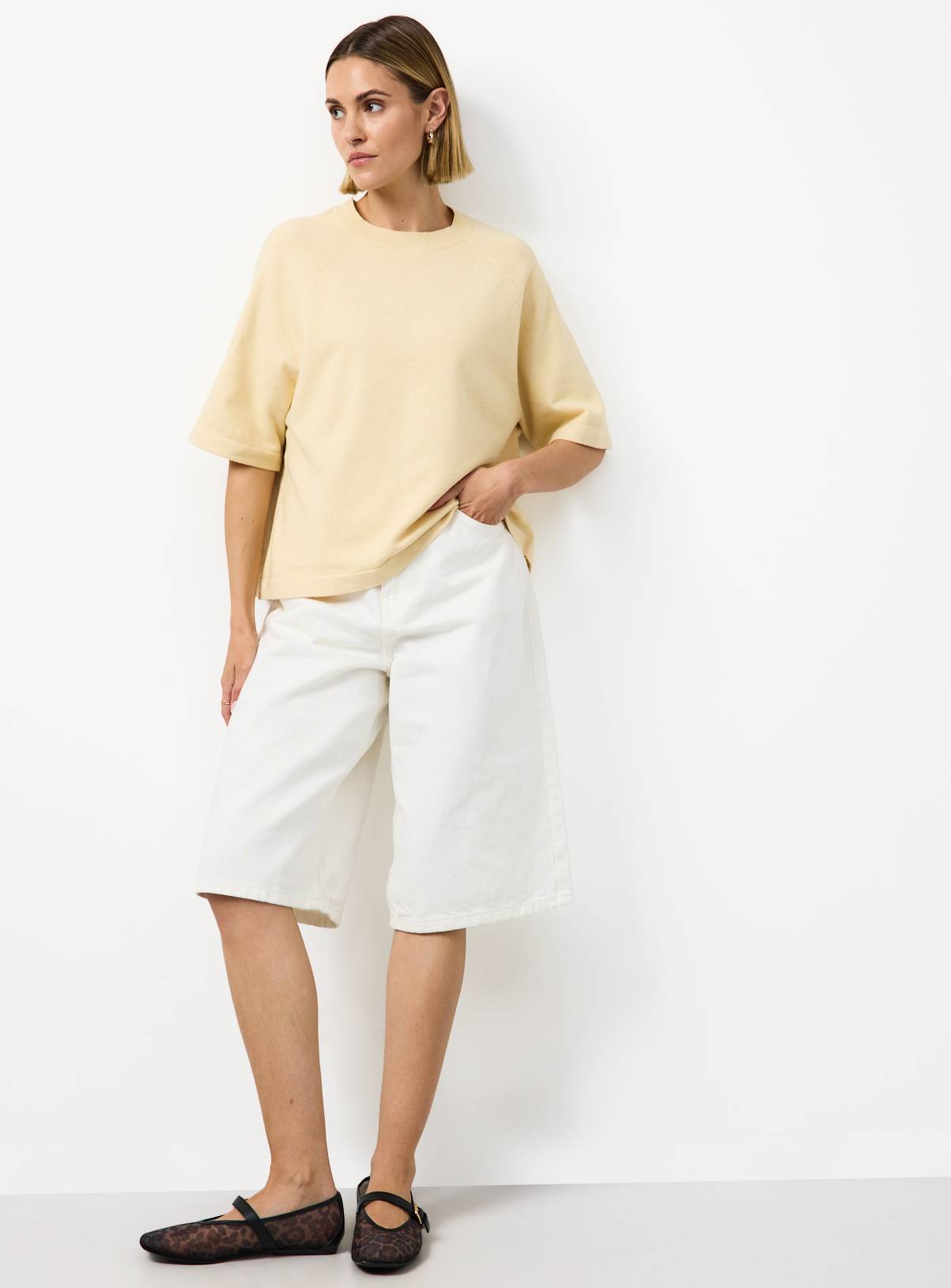 Yellow Knitted T-Shirt 10 - Image 2