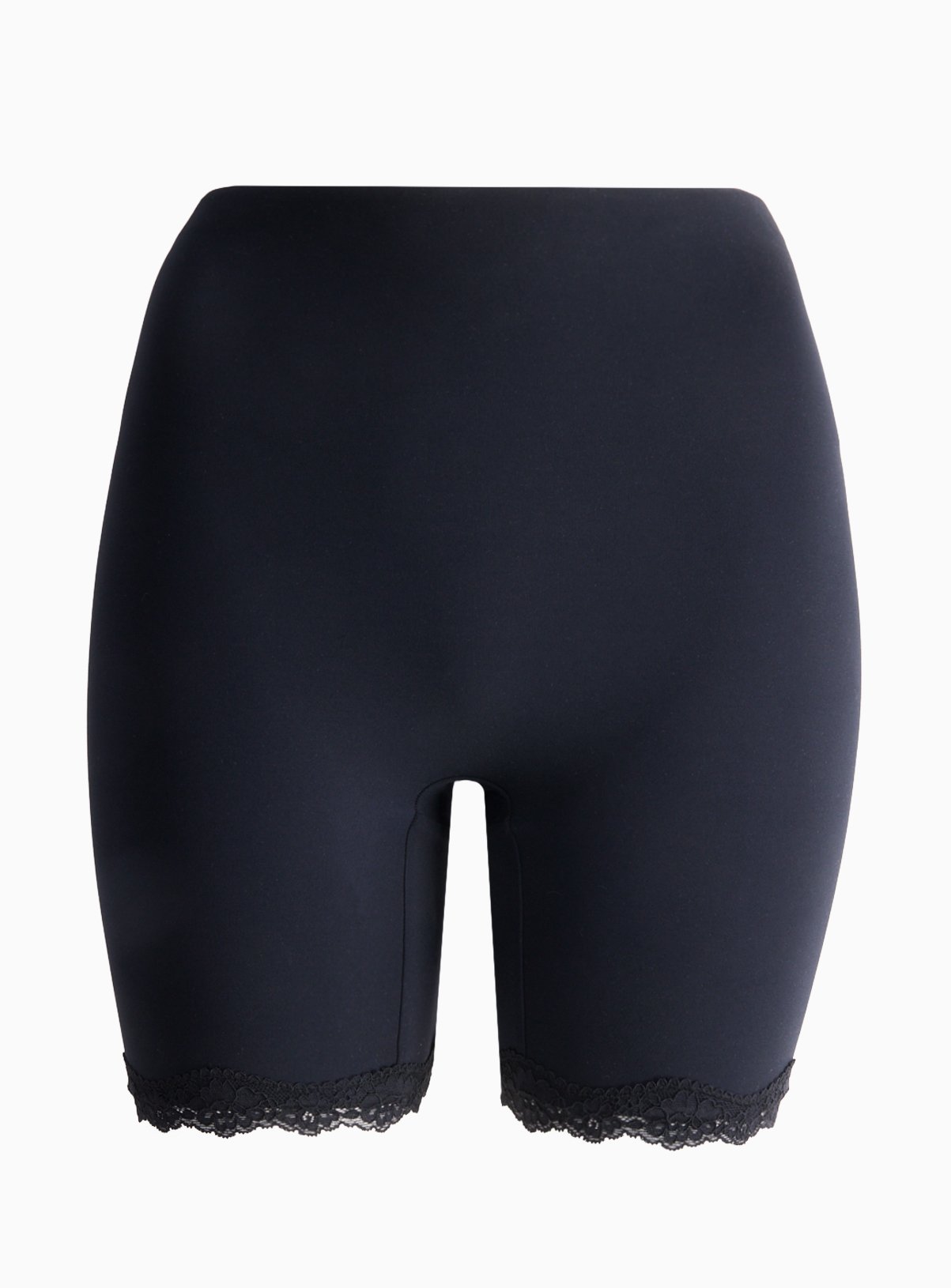 Smoothform™ Black Double Layered Smoothing High Waist Shorts  14 - Image 3 thumbnail
