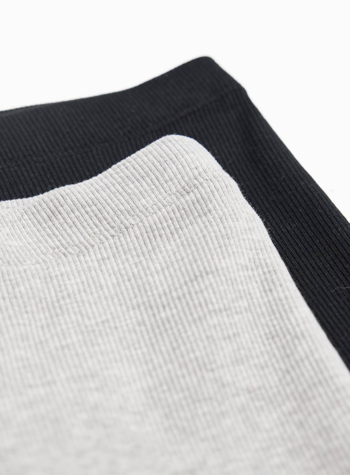 Black & Grey Flared Leggings 2 Pack 13 years - Image 2