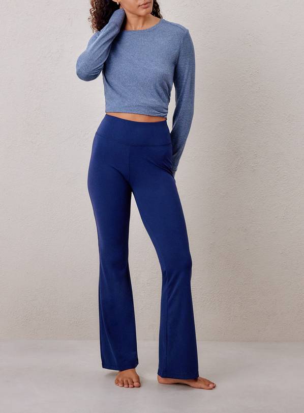 REAKTIV Navy Soft Touch Yoga Flared Legging XS