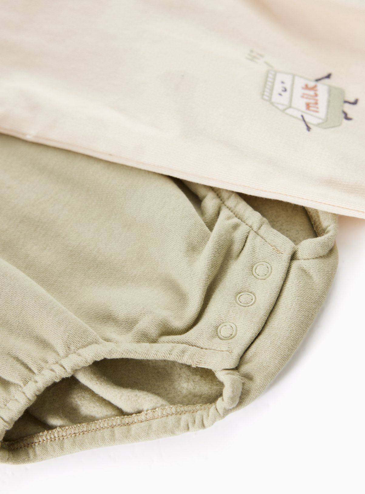 Matcha Romper & Bodysuit Set 9-12 months - Image 3 thumbnail