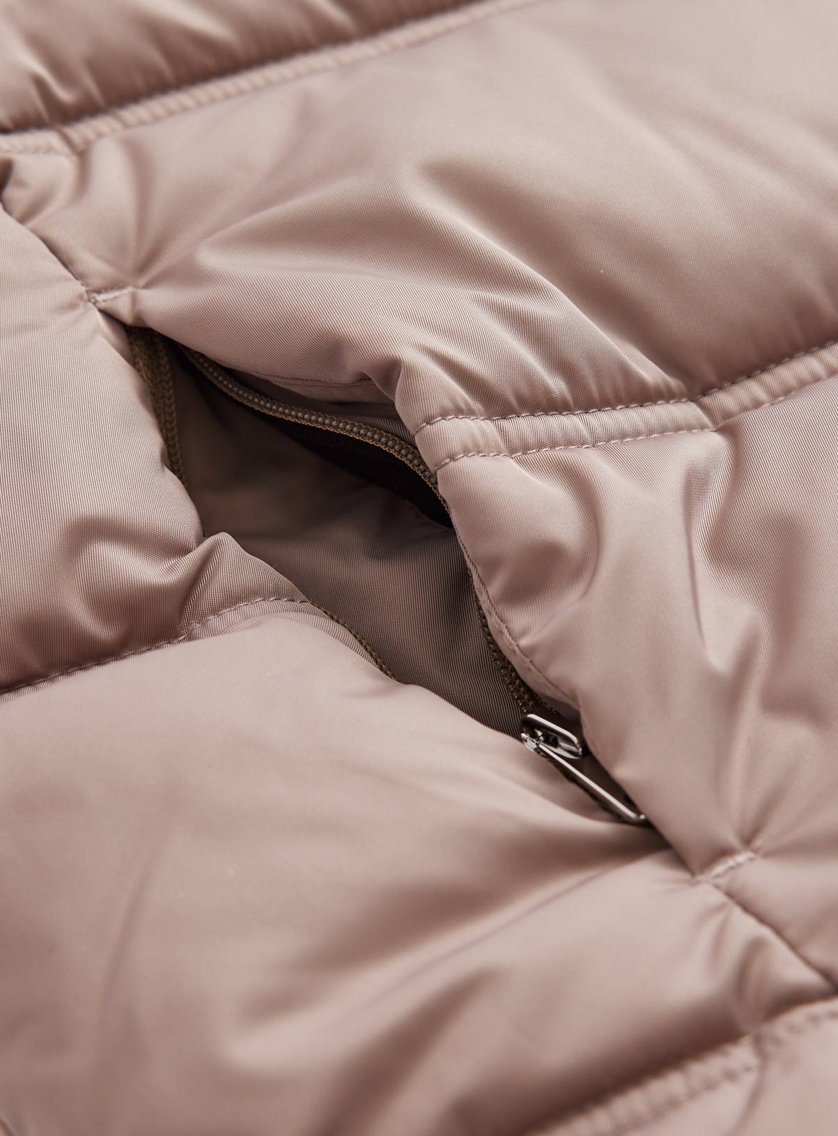 Stone Longline Duvet Puffer Coat 5-6 years - Image 3
