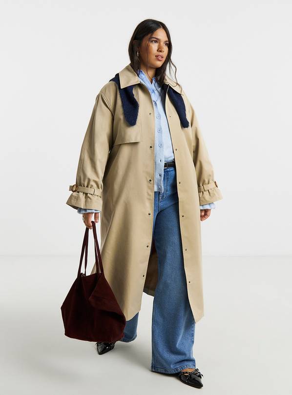 SIMPLY BE Maxi Trench Coat 16