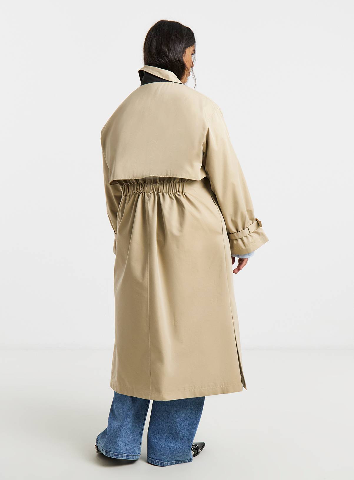 SIMPLY BE Maxi Trench Coat 30 - Image 2