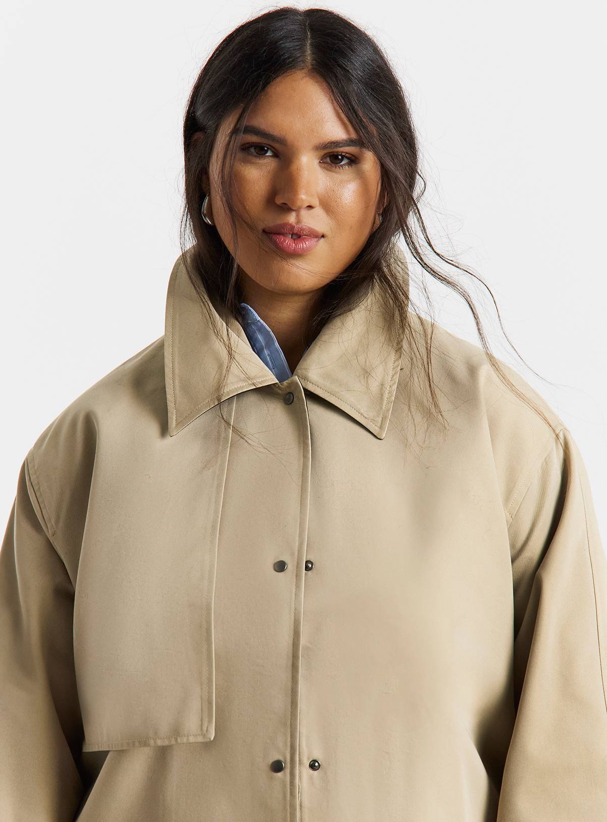 SIMPLY BE Maxi Trench Coat 30 - Image 4
